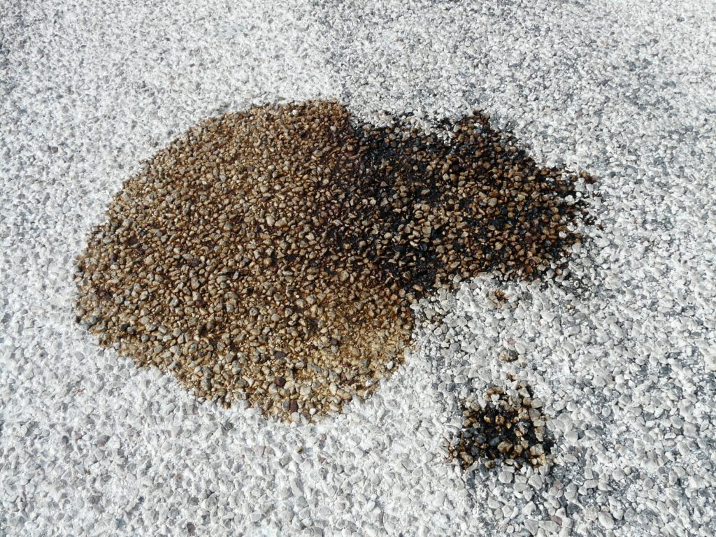 Spilled Liquid On Carpet