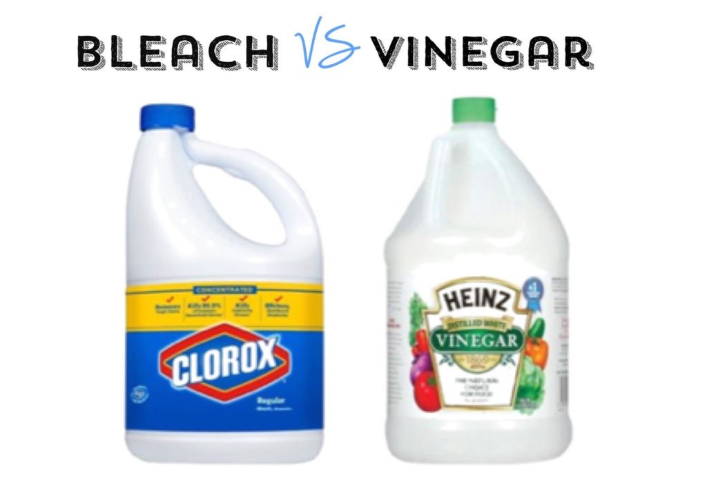 Bleach and Vinegar